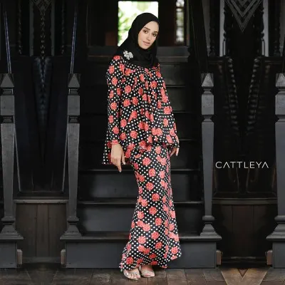 IZARA DOLL KURUNG - BLACK ROSE (4)